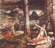 Niklaus Deutsch Pyramus and Thisbe china oil painting reproduction